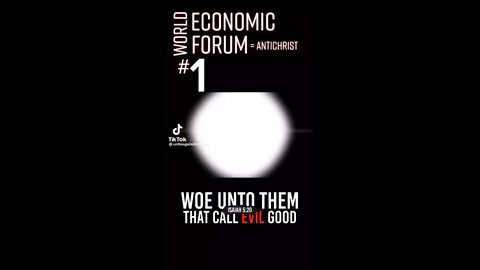 World Economic Forum- Part 1