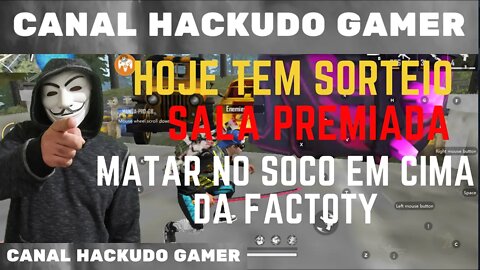 MOD MENU FF - HACKUDO GAMER - LIVE DE HACK - FFF AO VIVO - HACK