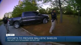 Providing ballistic shields