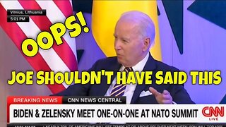 Biden just admitted he was in Ukraine a lot before the War!