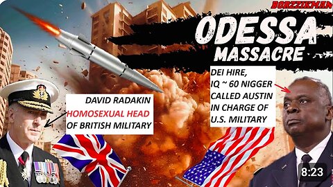 DENAZIFIED in ODESSA: BRITISH and U.S. Soldiers Soared Into The Sky Along With Administrative Buildings