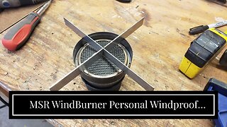 MSR WindBurner Personal Windproof Camping and Backpacking Stove System