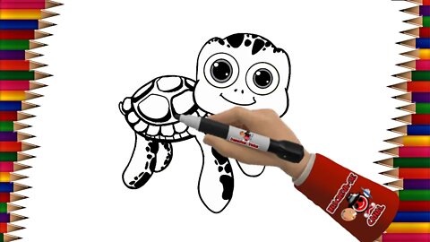 Como Desenhar Uma Tataruga | How to Draw a Turtle | Desenhos Irados Nº 015 | 2021