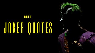 42 Best Joker Quotes