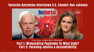 Veronika Kyrylenko Interviews U.S. Senator Ron Johnson