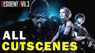 Resident Evil 3 Remake All Cutscenes [Game Movie]