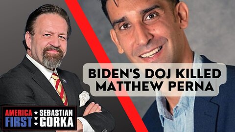 Biden's DOJ killed Matthew Perna. Geri Perna with Sebastian Gorka on AMERICA First