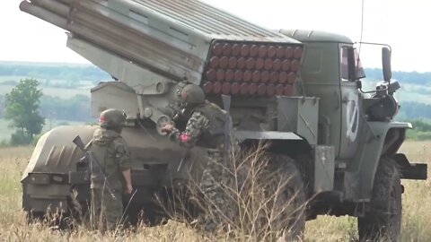 Grads of the Brave destroyed 5 supply vehicles for American 155-mm M777 howitzers