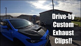 Subaru STI Custom Exhaust Clips!