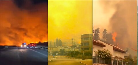 ISRAEL IS BURNING-NATIONAL EMERGENCY DECLARED*AS THE WORLD AWAKENS....