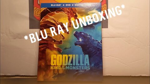 GODZILLA KING OF THE MONSTERS Blu Ray + DVD + Digital Code *Unboxing*