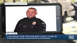 El Mirage first responders raise money for officer battling COVID