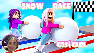 snow race roblox