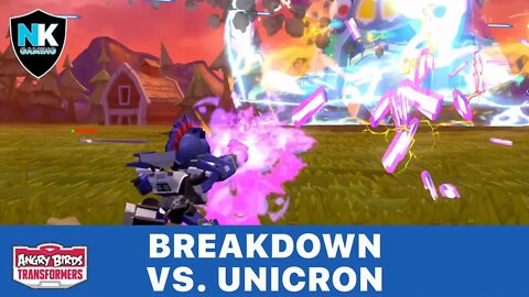 Angry Birds Transformers 2.0 - Breakdown vs. Unicron