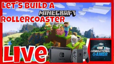 Minecraft Rollercoaster Courtesy of Generational Gamer Jr.