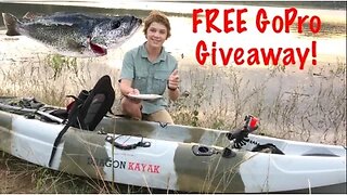 Catch n Cook - Kayak Perch Fishing - - GoPro Giveaway !!