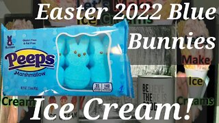 Easter 2022 Ice Cream Blue Marshmallow Bunnies
