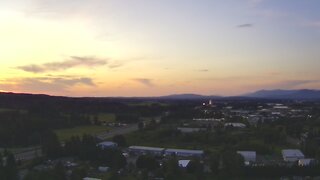 Flying the HolyStone HS720G Drone over Marysville Washington.