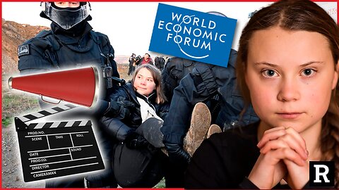 She ACCIDENTALLY exposed the WEF's climate hypocrisy with this theater | Redacted w Clayton Morris