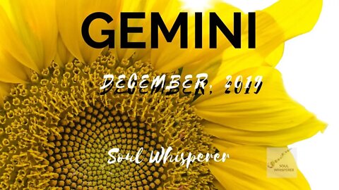 ♊ GEMINI ♊: Divine Feminine Emerging And You Are Being Empowered * December