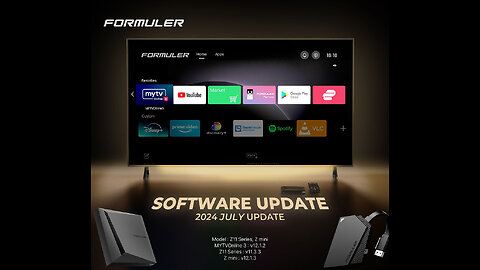 Formuler Z11 Pro Max official launcher update