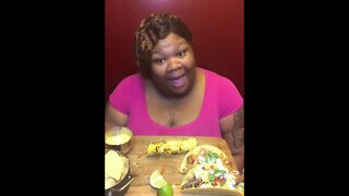 Taco Tuesday Mukbang| Shrimp & Beef Carne Asada