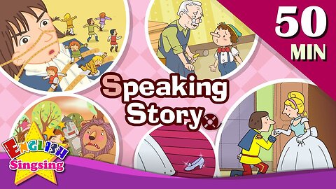 Speaking Story | 50 minutes Kids cartoon Dialogues | Easy conversation | Learn English for Kids