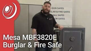 Mesa MBF3820E Burglar & Fire Safe Review