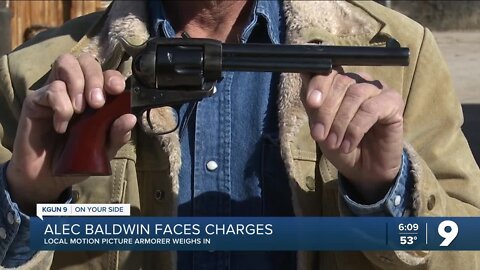 Local armorer weighs in on Alec Baldwin charges