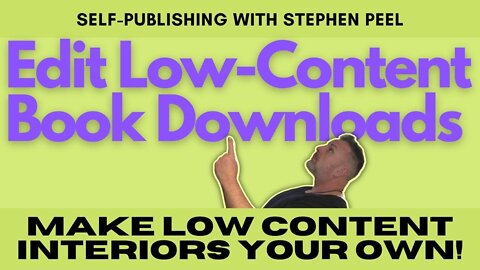Make a Low Content Book Interior Your Own. Download and edit manuscript pages to personalise them.
