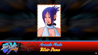 Street Fighter EX Plus Alpha: Arcade Mode - Blair Dame