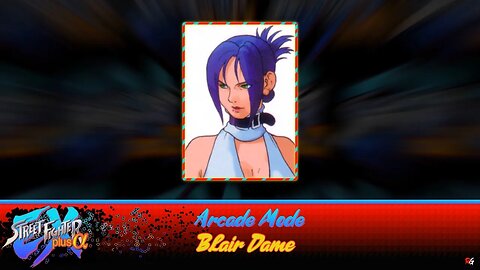 Street Fighter EX Plus Alpha: Arcade Mode - Blair Dame
