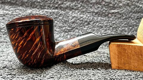 LCS Briars pipe 805 - Commissioned Rhodesian - wax polishing