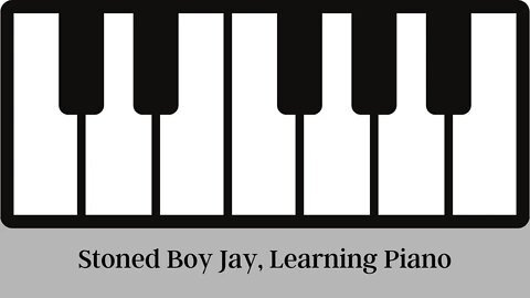 Stoned Boy Jay learning piano - Bohemian Rhapsody by Queen