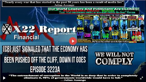 Ep 3223a - [CB] Just Signaled That The Economy Has Been Pushed Off The Cliff, Down It Goes