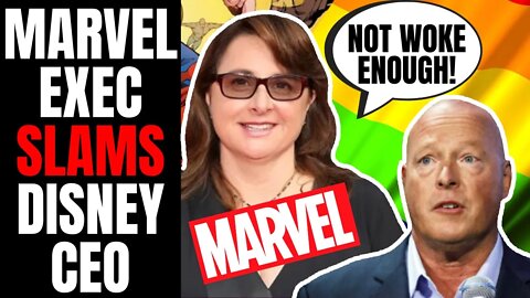 Woke Marvel Executive BLASTS Disney CEO Bob Chapek | Victoria Alonso Goes On Activist RANT