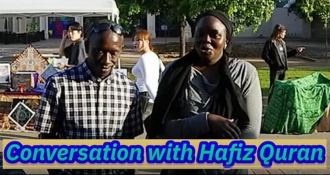 Conversation with Hafiz Quran/BALBOA PARK/حافظ قرآن سے بات چیت