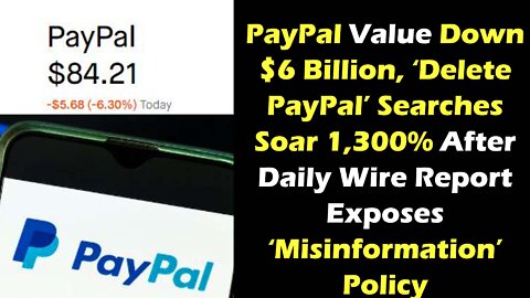 PayPal Value Down $6 Billion, ‘Delete PayPal’ Searches Soar 1,300%
