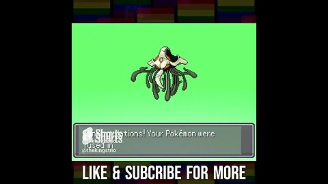 Pokémon fusions!! A lethal mix! JellyFish x ghost!! = Deadly! #pokemon #subscribe #fun #shorts