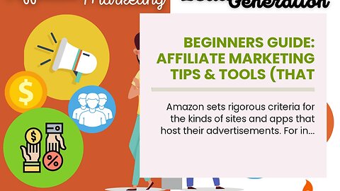 Beginners Guide: Affiliate Marketing Tips & Tools (That Things To Know Before You Buy