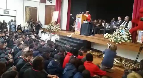 SOUTH AFRICA - Johannesburg - Enoch Mpianzi Memorial Service - Video (R9X)