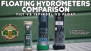 Floating Digital Hydrometers Comparison Tilt vs Float Vs iSpindel