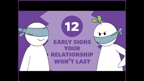 12 Early signs Your Relationship Will End