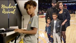 Swizz Beatz & Alicia Keys Son Egypt Plays Piano For Daddy! 🎹