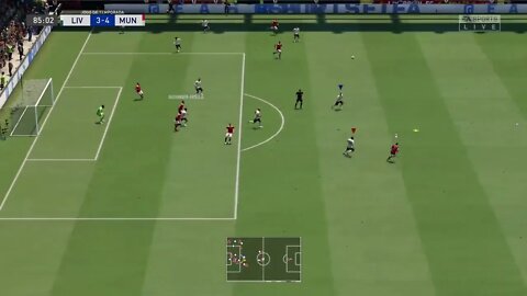 Liverpool 4 x 4 Manchester United - Mané - Fifa 22 - CO-OP - 24/02/2022