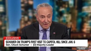 Sen Chuck Schumer Claims GOP Knows Trump is A Threat To Democracy