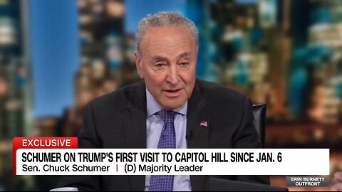 Sen Chuck Schumer Claims GOP Knows Trump is A Threat To Democracy