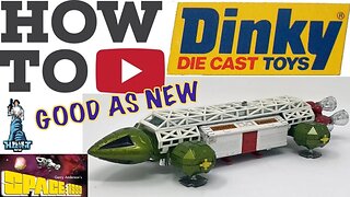 DINKY SPACE 1999 EAGLE TRANSPORT HISTORY AND FIX PART 1