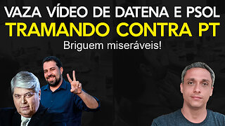 Briguem miseráveis! Reunião de Boulos com Datena é gravada e mostra o Psol se virando contra o LULA