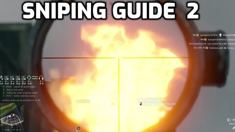 2022 Enlisted: Sniping Guide 2 - Strategy & Advanced Aiming